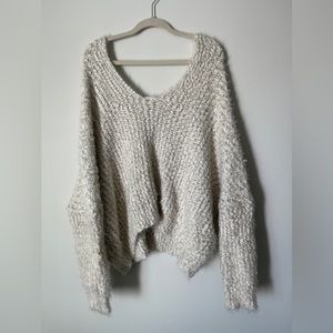 Chunky knit sweater